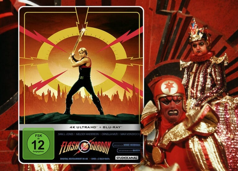 Filmklassiker „Flash Gordon“ erscheint im limitierten 4K Blu-ray Steelbook (Update)
