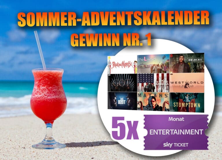 Gewinnspiel-Türchen Nr. 1 – 5x SKY TICKET ENTERTAINMENT