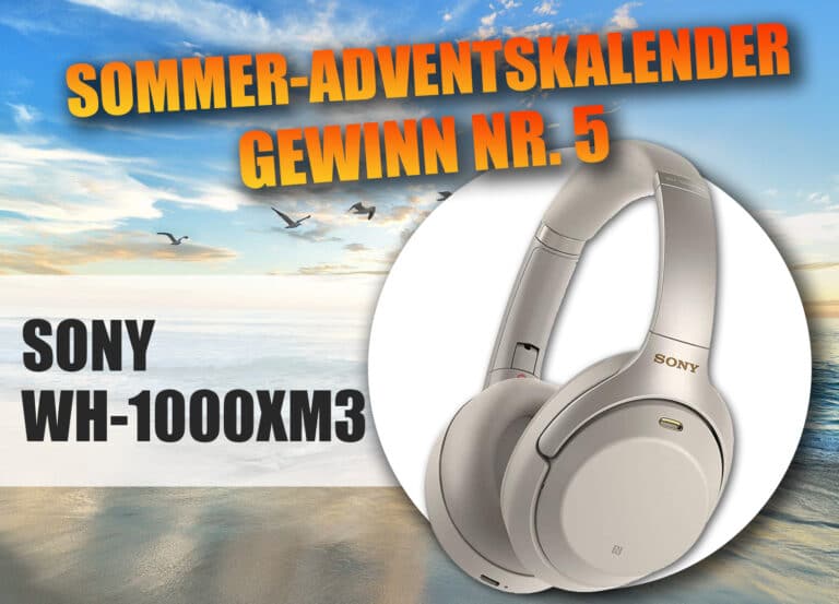 Gewinnspiel-Türchen Nr. 5 – SONY BLUETOOTH NOISE CANCELLING KOPFHÖRER im Wert von 379€