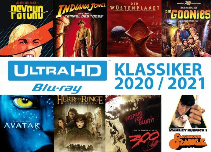 Unzählige Klassiker und Youngtimer sollen eine UHD-Restauration erhalten und auf 4K Blu-ray erscheinen