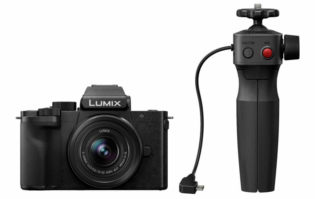 Panasonic Lumix G110 mit Griff