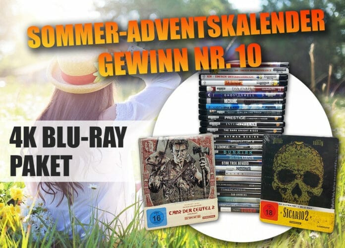 Türchen 10 birgt ein Mega-4K-Blu-ray-Paket im Wert von ca. 350 Euro!