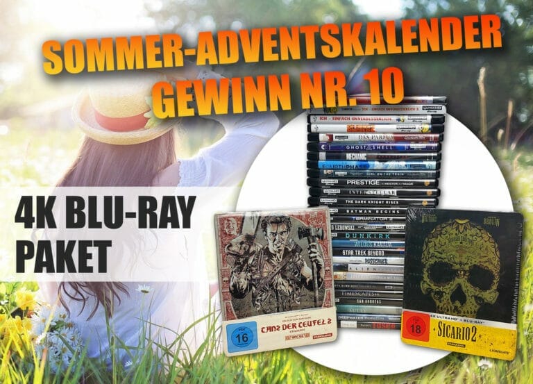 LETZTE CHANCE: Gewinnspiel-Türchen Nr. 10 – 4K BLU-RAY ENTERTAINMENT PAKET im Wert von ca. 300€