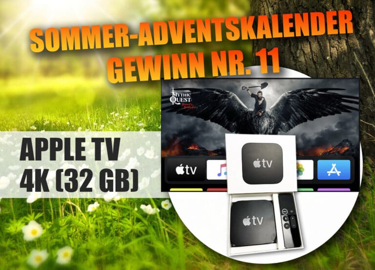 Gewinnspiel-Türchen Nr. 11 – APPLE TV 4K (32GB) im Wert von 199€