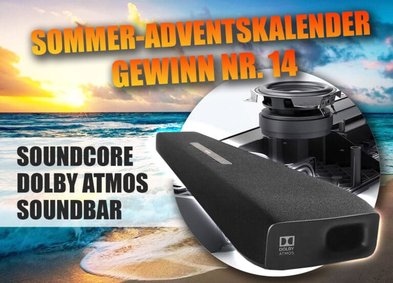 Gewinnspiel-Türchen Nr. 14 – SOUNDCORE INFINI PRO DOLBY ATMOS SOUNDBAR im Wert von 250€