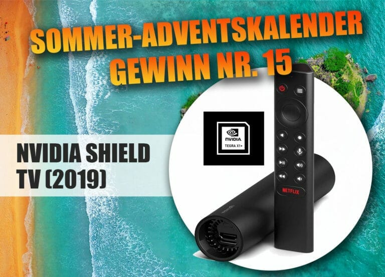 Gewinnspiel-Türchen Nr. 15 – NVIDIA SHIELD TV STREAMING-PLAYER im Wert von 160€