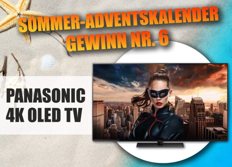 LETZTE CHANCE: Gewinnspiel-Türchen Nr. 6 – PANASONIC 55 ZOLL 4K OLED TV (TX-55FZW835)