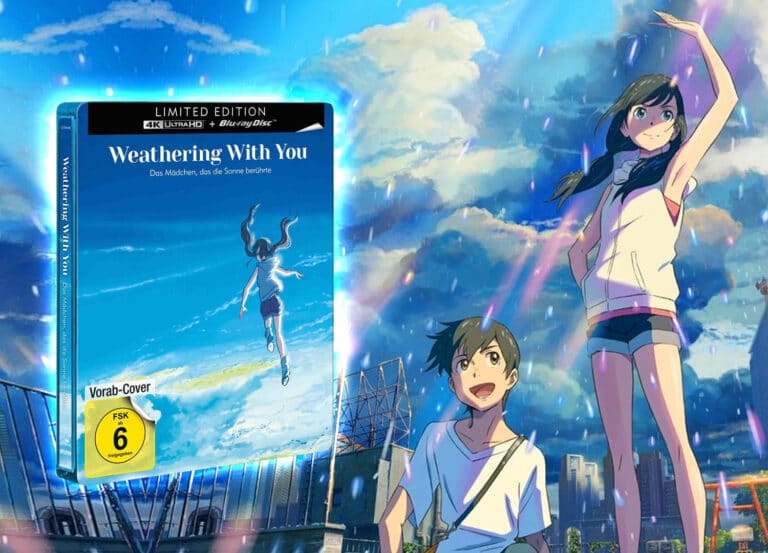 Anime-Hit „Weathering With You“ erscheint als 4K Blu-ray Steelbook