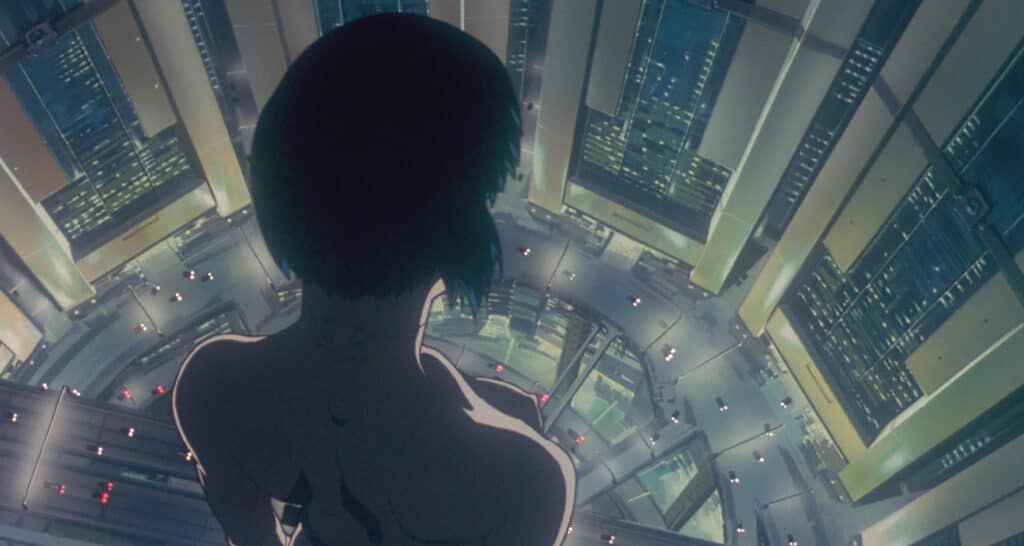 Major Motoko Kusanagi aus dem Anime "Ghost in the Shell"