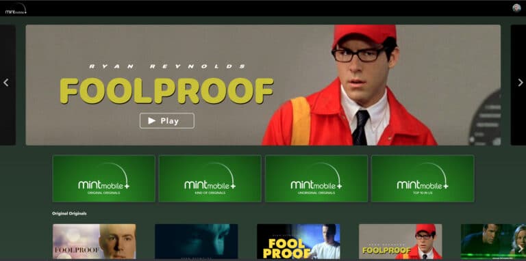 Ryan Reynolds startet kostenlosen Streaming-Dienst Mint Mobile Plus