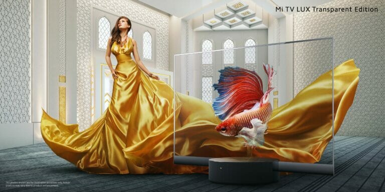 Xiaomi Mi TV LUX Transparent Edition: Nahezu rahmenloser OLED-TV