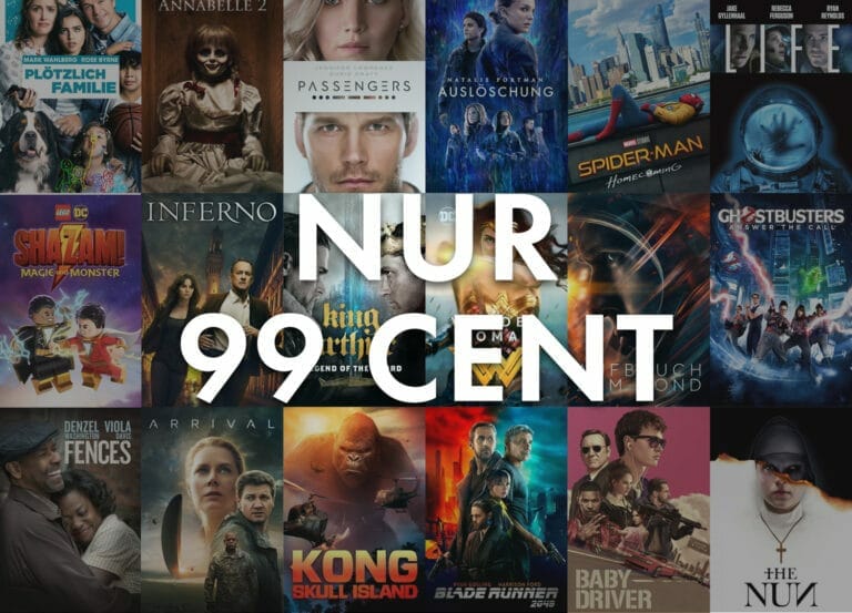iTunes reduziert unzählige Blockbuster-Filme in 4K/HDR auf 99 Cent (Leihen)