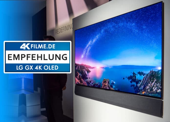 Test LG GX 4K OLED 55 Zoll