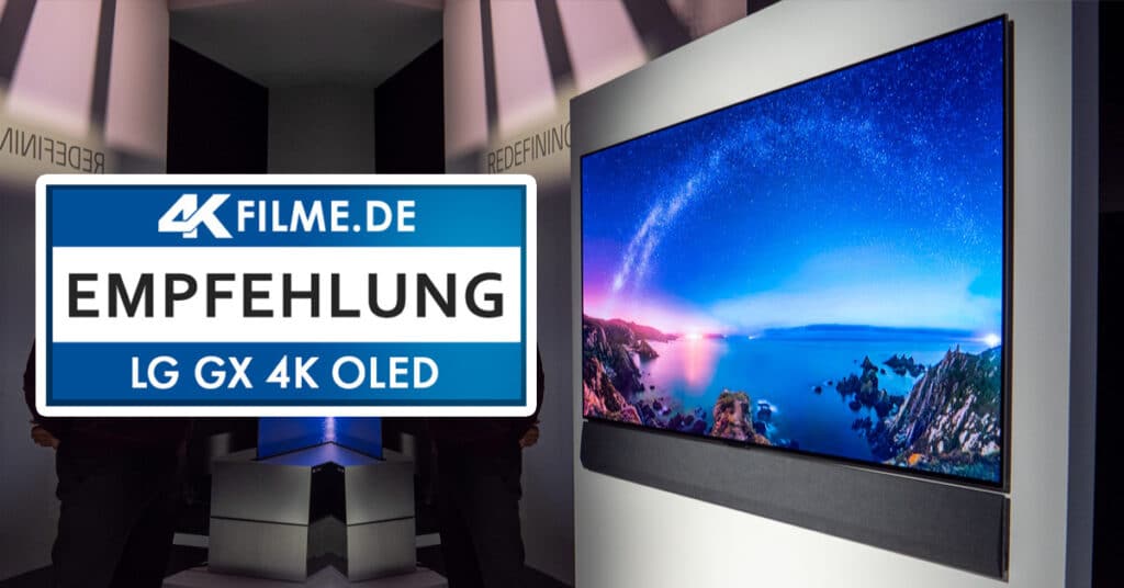 Unser Test des 4K OLED GX Gallery aus 2020 brachte ähnliche Ergebnisse hervor