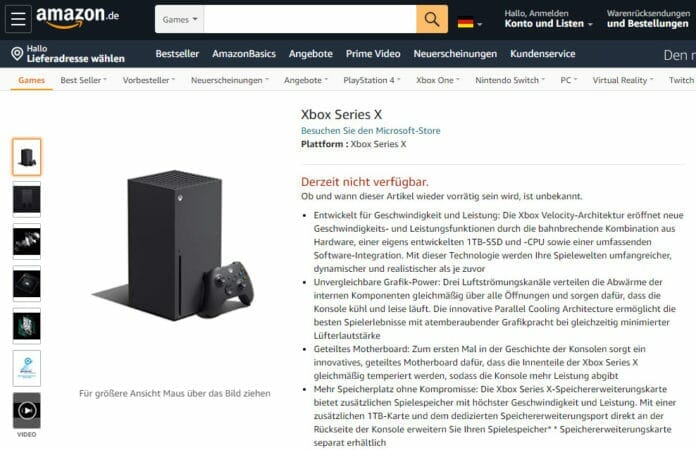 Am 22. Sept. um 9:00 Uhr könnt ihr die neuen Xbox-Konsolen auf Amazon.de und anderen Online-Shops ordern