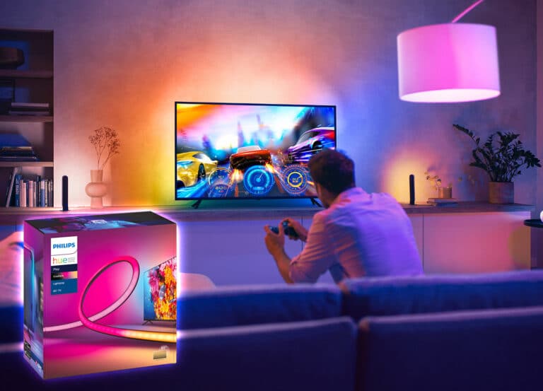 Philips Hue Play Gradient Lightstrip – Was kann das Ambilight Upgrade?