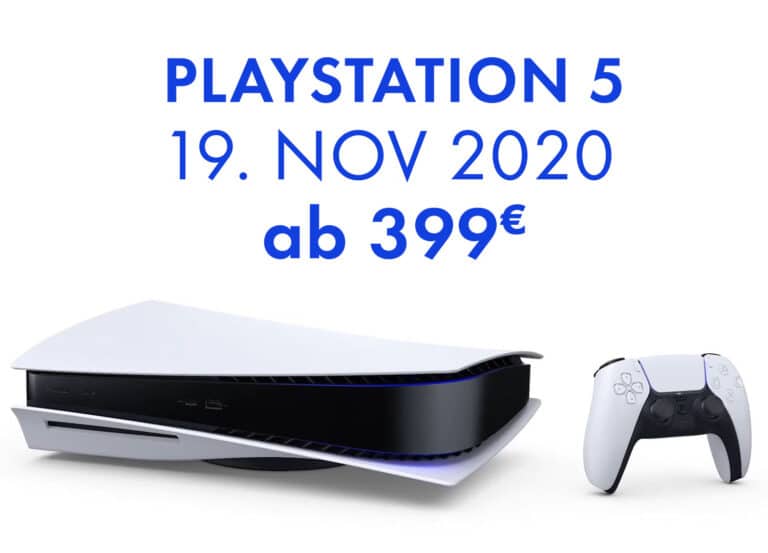PLAYSTATION 5 ab 399 Euro erscheint am 19. November in Deutschland!