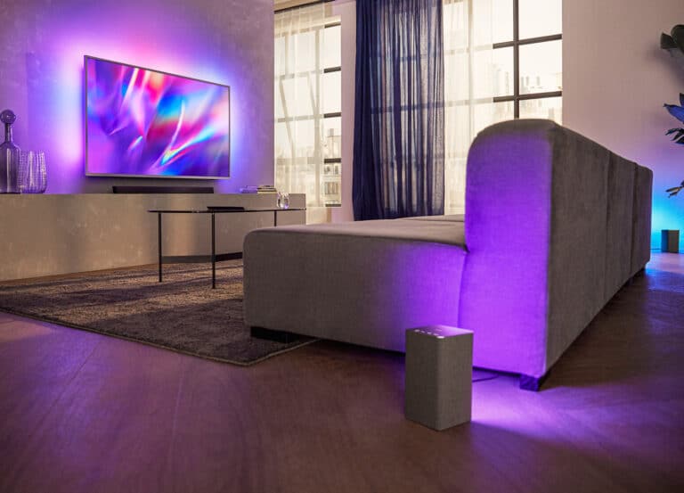 Philips W6205 & W6505: Kabellose Lautsprecher mit DTS Play-Fi und Ambilight