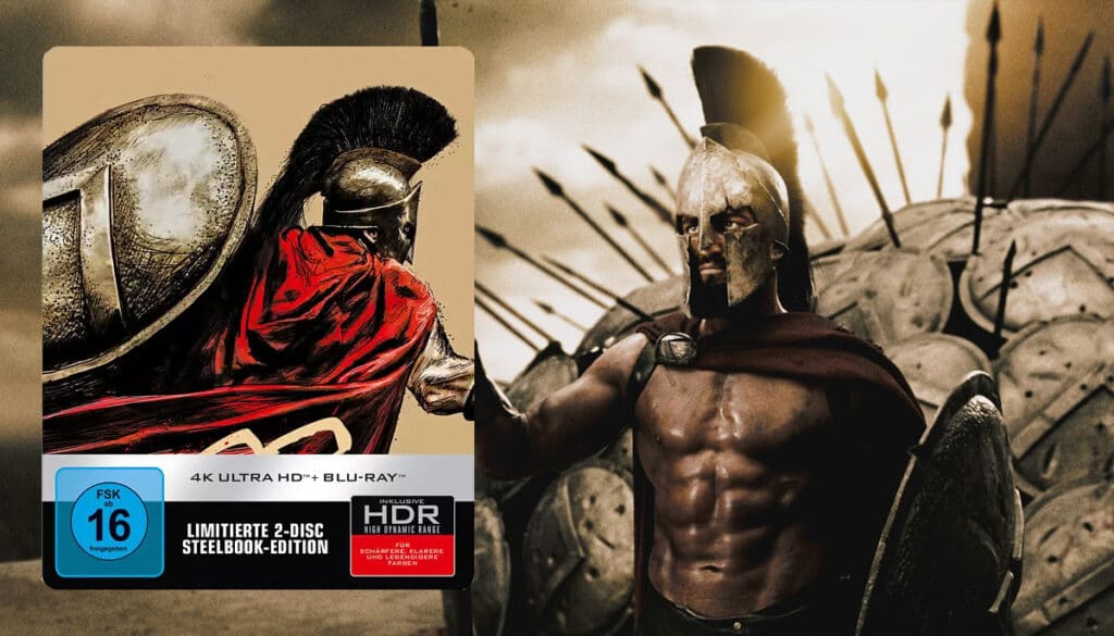 300 in der limitierten Steelbook-Variante