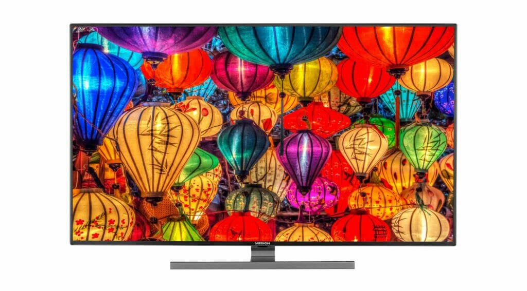 Der Medion S15555 legt 4K und Dolby Vision auf 55 Zoll Diagonale an.