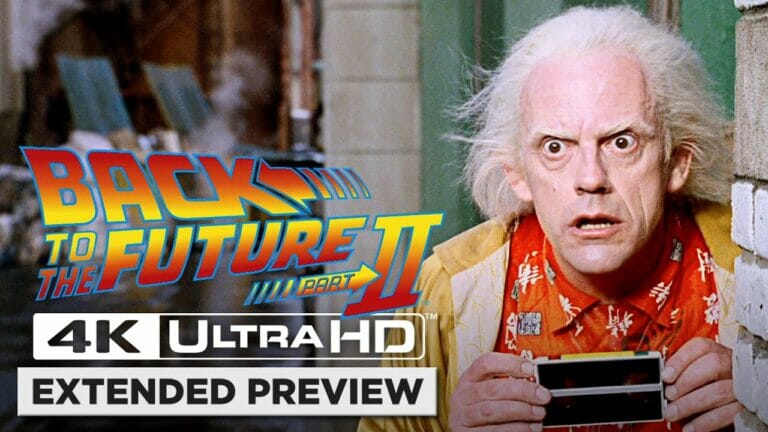 10-minütige Vorschau der 4K Blu-rays von „Zurück in die Zukunft II + III“ auf Youtube