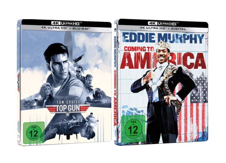 „Top Gun“ und „Der Prinz von Zamunda“ erscheinen als 4K Blu-ray Steelbook