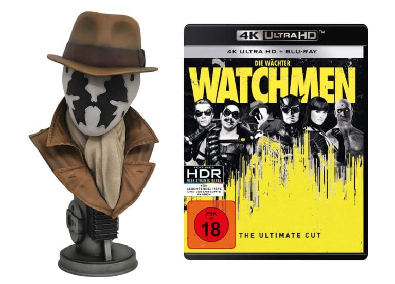 Watchmen 4K Blu-ray Special-Edition mit Rorschach Büste kostet über 200€
