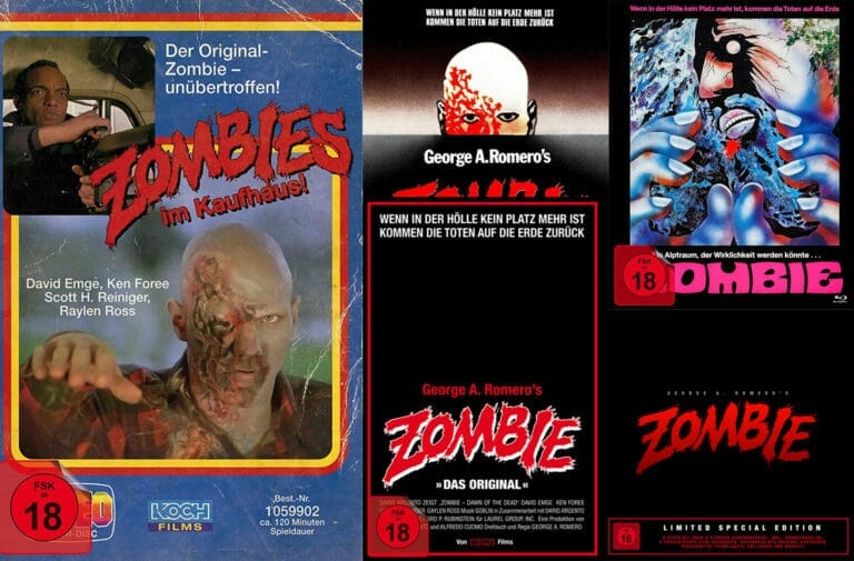 Die „Mutter aller Zombiefilme“ erscheint auf 4K Blu-ray als Retro-VHS-Version