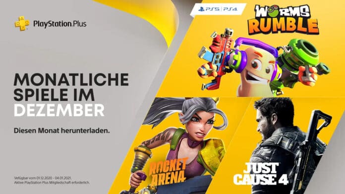 PlayStation Plus bietet euch im Dezember 2020 neue Spiele an.