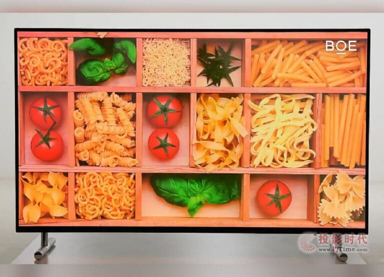 BOE stellt erstes 55 Zoll AMQLED-Display mit selbstleuchtenden QLED-Pixeln vor