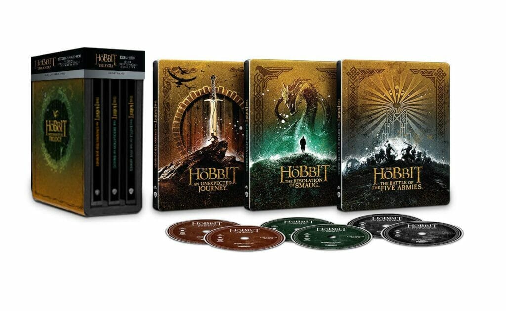 Die Hobbit-4K-Steelbooks haben das gleiche Design wie die Der Herr der Ringe Trilogie