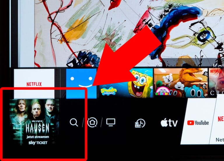 So deaktiviert ihr Werbung im webOS Launchbar (4K, Nanocell, OLED TV)