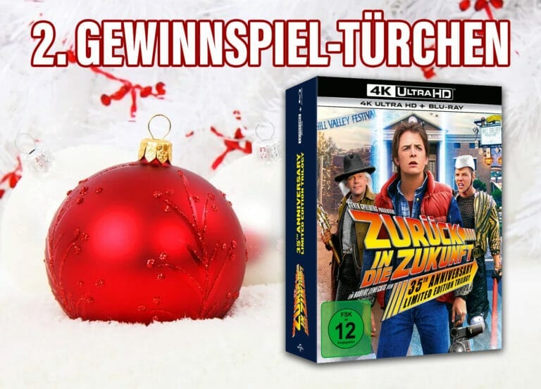 Gewinnspiel-Türchen Nr. 2 – Zurück in die Zukunft 4K Blu-ray Steelbook-Trilogie