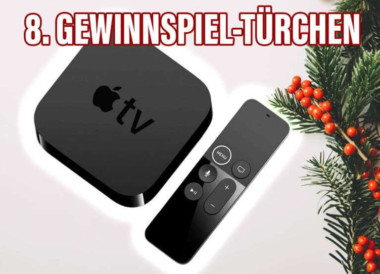 Gewinnspiel-Türchen Nr. 8: Apple TV 4K Streaming-Player