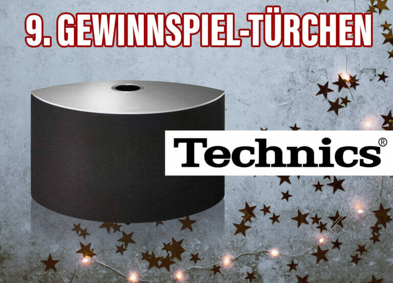 Gewinnspiel-Türchen Nr. 9: Technics OTTAVA S SC-C30 Wireless-Lautsprecher