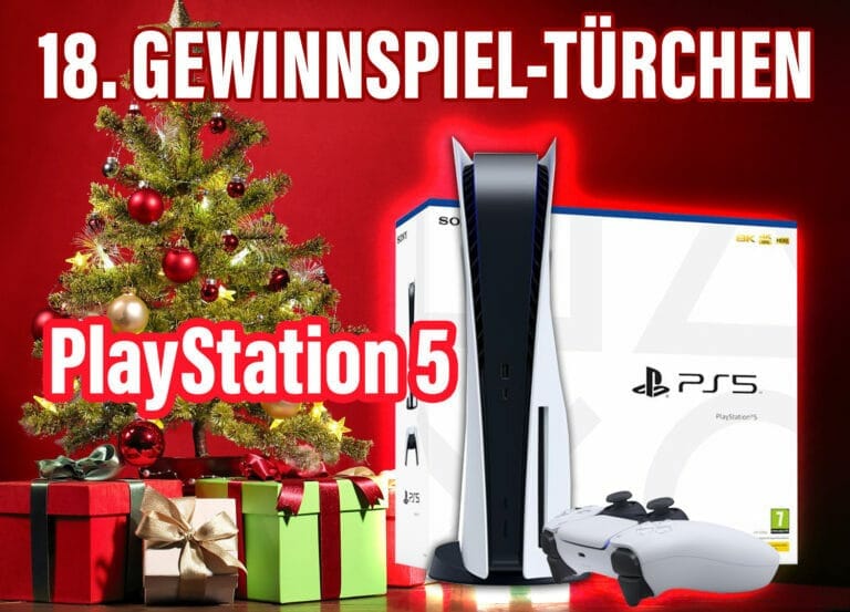 Gewinne eine SONY PLAYSTATION 5 (PS5) in unserem Adventskalender!