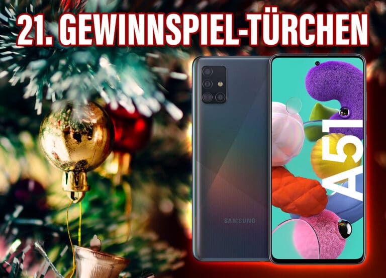 Gewinnspiel-Türchen Nr. 21: 2x Samsung Galaxy A51 Smartphone