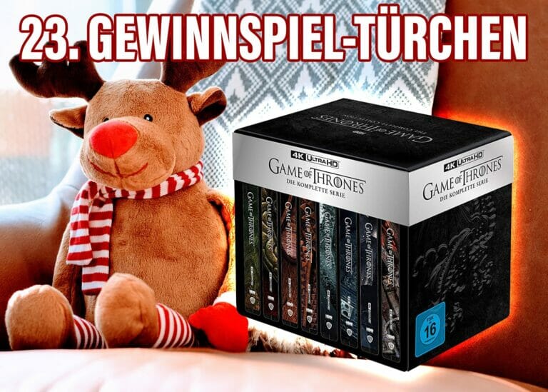 Gewinnspiel-Türchen Nr. 23: GAME OF THRONES 4K Blu-ray Komplettbox (Steelbook)