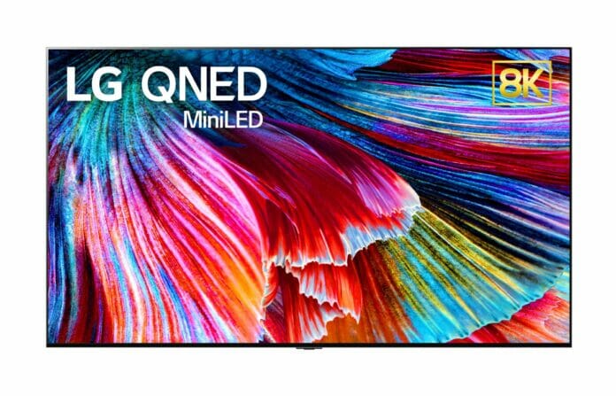 LG zeigt auf der CES 2021 einen neuen 8K-TV mit Mini LED