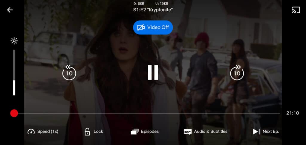 Netflix kann für euch eine reine Audiowiedergabe am Smartphone erlauben.