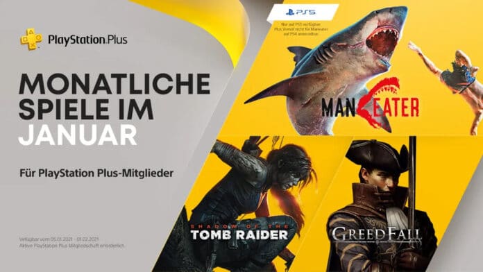 Sony liefert für PlayStation Plus im Januar drei neue Gratis-Spiele