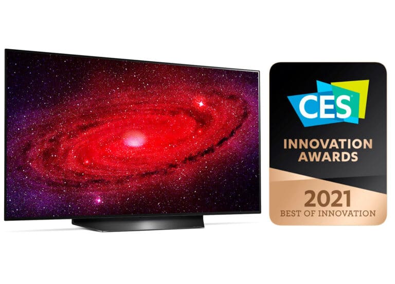Erster Blick auf einen LG OLED TV 2021 – B1 (CES Innovation Awards)