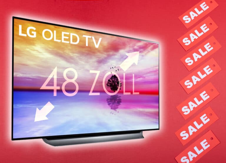 Neuer Tiefpreis: 48 Zoll 4K OLED TV (LG OLED48CX9LB) für 1.249 Euro