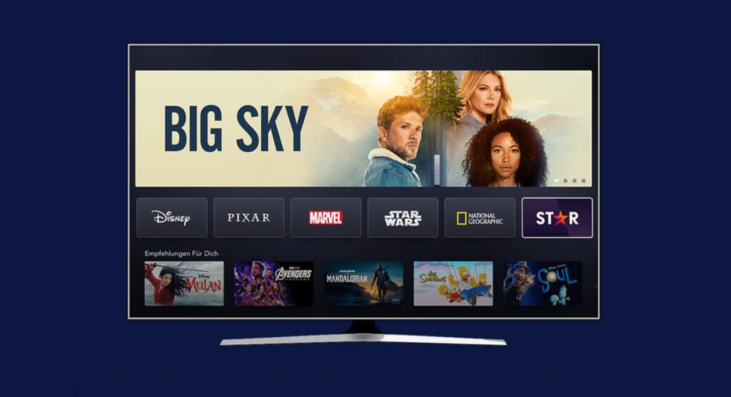 Disney+ integriert ab 23. Februar 2021 das neue Angebot "Star"