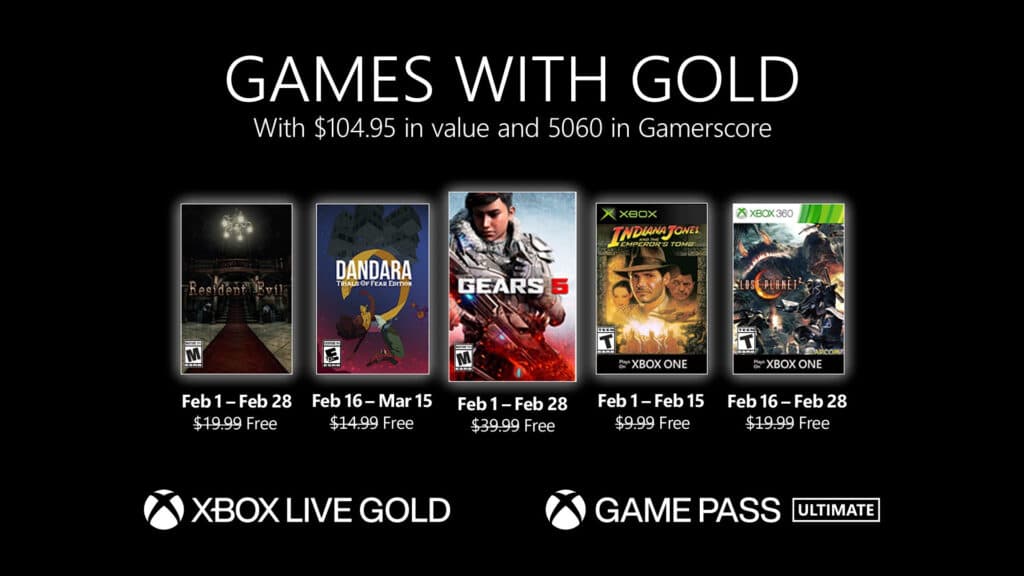 Das sind die Xbox Games with Gold im Februar 2021.