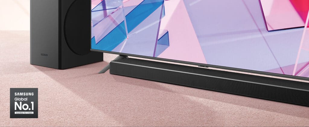 Der Einstieg in die Q-Soundbar Welt (Abgebildet HW-Q60T)