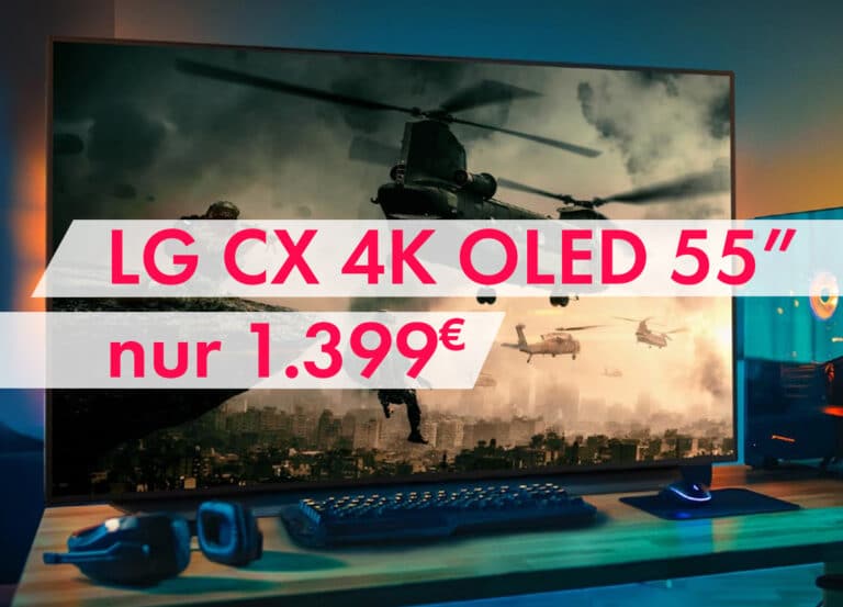 Ausverkauf-Schnäppchen? Saturn reduziert 55 Zoll CX OLED auf 1.399€!