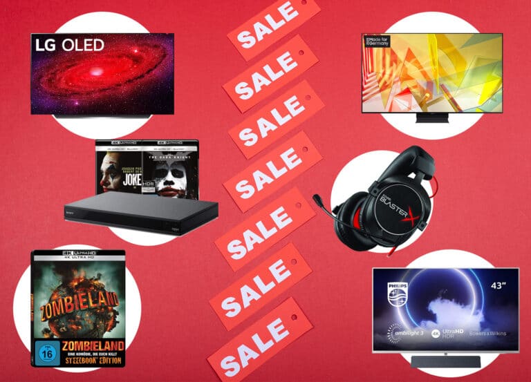 Angebote am Mittwoch: QLED und OLED reduziert, günstige 4K Blu-rays uvm.