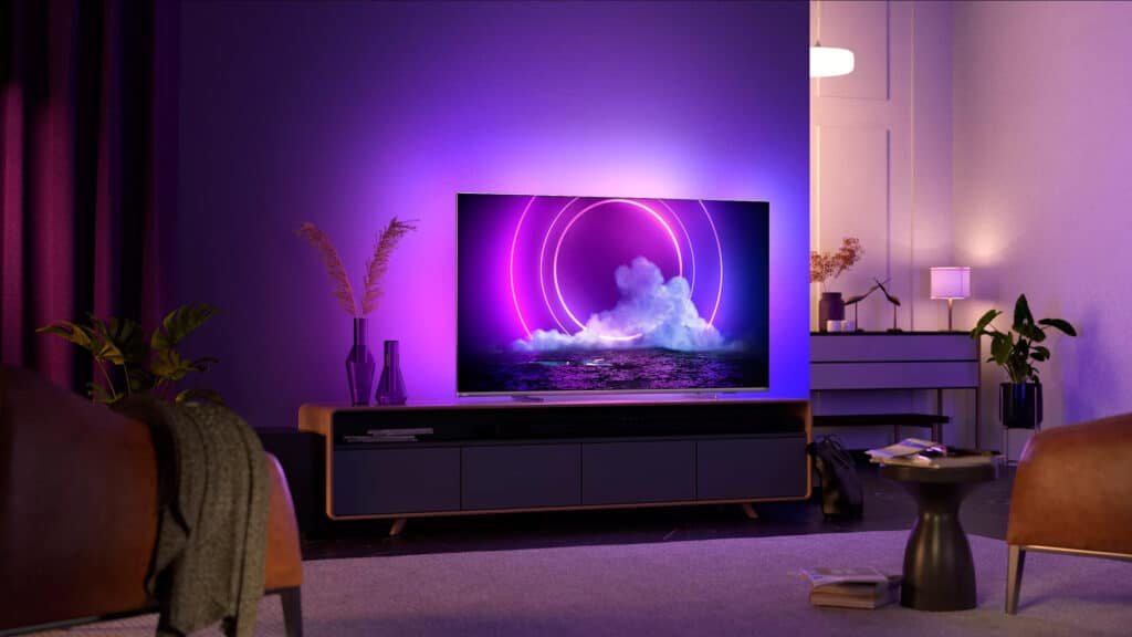 Philips 4K LCD-Modellreihe PUS9206 mit 4-seitigem Ambilight und HDMI 2.1