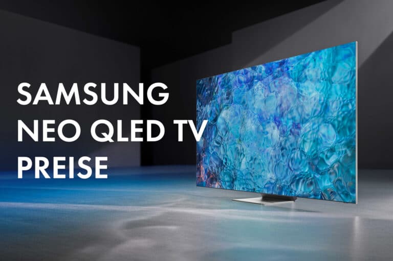 Preise und Termin der Samsung NEO QLED TVs 2021 aufgetaucht